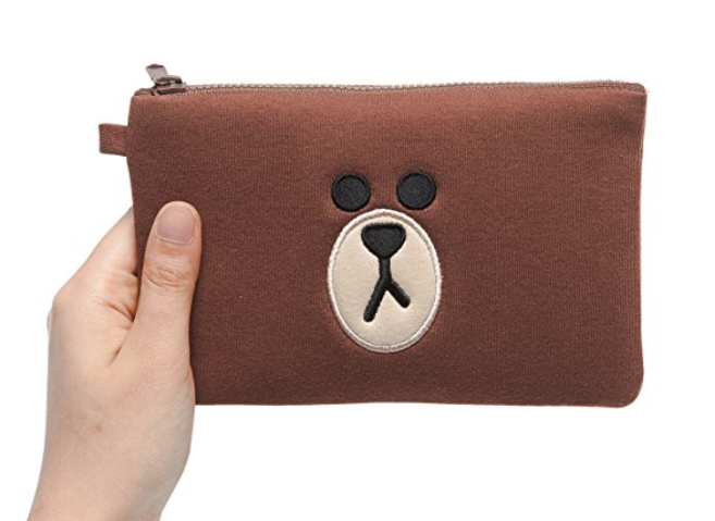 LINE FRIENDS Brown Makeup Pouch $12.95 – CECI BEAUTY THERAPY